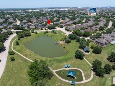 Tucked alongside a serene pond and scenic community trail, this on Coyote Ridge Golf Club in Texas - for sale on GolfHomes.com, golf home, golf lot