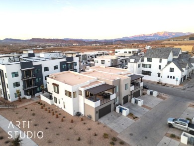 This SPECTACULAR home is nestled in the desirable Desert Color on Sunriver Golf Club in Utah - for sale on GolfHomes.com, golf home, golf lot