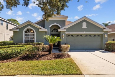 Charming 3-Bedroom Home with Office in Gated Cheval Golf & on TPC of Tampa Bay in Florida - for sale on GolfHomes.com, golf home, golf lot