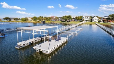 The back porch to this lake house has some of the prettiest on Hideout Golf Club and Resort  in Texas - for sale on GolfHomes.com, golf home, golf lot