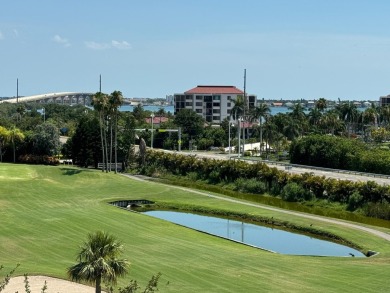 This 6th floor corner condo boasts a spacious open floor plan on Isla Del Sol Yacht and Country Club in Florida - for sale on GolfHomes.com, golf home, golf lot