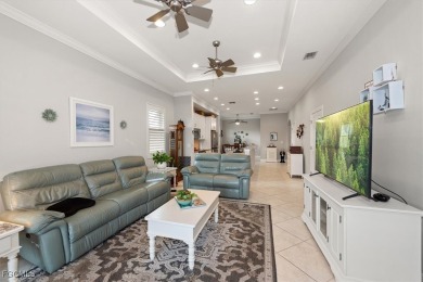 One of the larger 3BR single family floor plans (Carrera model) on Pelican Preserve Golf Club in Florida - for sale on GolfHomes.com, golf home, golf lot