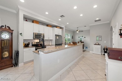 One of the larger 3BR single family floor plans (Carrera model) on Pelican Preserve Golf Club in Florida - for sale on GolfHomes.com, golf home, golf lot