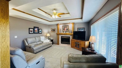 Beautiful 3-bedroom home in Hinton, IA located right on the golf on Deer Run Golf Course in Iowa - for sale on GolfHomes.com, golf home, golf lot