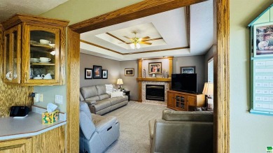 Beautiful 3-bedroom home in Hinton, IA located right on the golf on Deer Run Golf Course in Iowa - for sale on GolfHomes.com, golf home, golf lot