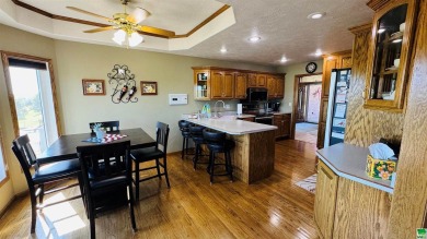 Beautiful 3-bedroom home in Hinton, IA located right on the golf on Deer Run Golf Course in Iowa - for sale on GolfHomes.com, golf home, golf lot