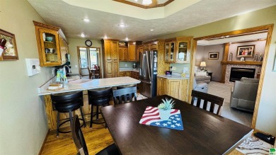 Beautiful 3-bedroom home in Hinton, IA located right on the golf on Deer Run Golf Course in Iowa - for sale on GolfHomes.com, golf home, golf lot
