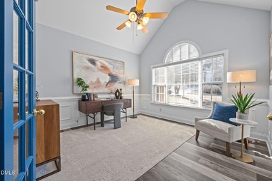 Enjoy stunning 16th fairway views from this beautifully designed on Eagle Ridge Golf Course in North Carolina - for sale on GolfHomes.com, golf home, golf lot