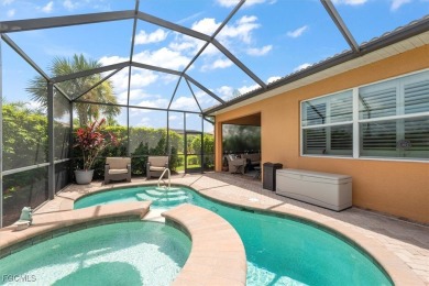 One of the larger 3BR single family floor plans (Carrera model) on Pelican Preserve Golf Club in Florida - for sale on GolfHomes.com, golf home, golf lot