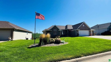 Beautiful 3-bedroom home in Hinton, IA located right on the golf on Deer Run Golf Course in Iowa - for sale on GolfHomes.com, golf home, golf lot