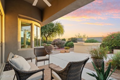 Perched on an elevated lot in private gated community of Trovas on Sanctuary Golf Course At WestWorld in Arizona - for sale on GolfHomes.com, golf home, golf lot
