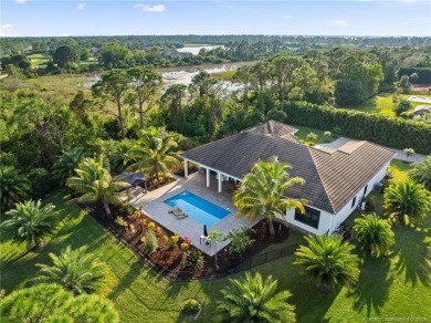 Nestled in the serene confines of the highly-sought Cobblestone on The Cape Club of Palm City in Florida - for sale on GolfHomes.com, golf home, golf lot