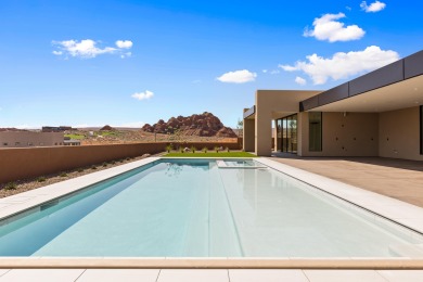 Brand-new 2025 modern desert masterpiece in Sand Hollow Estates on Sand Hollow Golf Resort in Utah - for sale on GolfHomes.com, golf home, golf lot