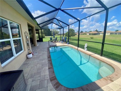 THIS POOL HOME IS A RARE FIND WITH VIEWS AND PRIVACY ON THE GOLF on Lake Ashton Golf Club in Florida - for sale on GolfHomes.com, golf home, golf lot
