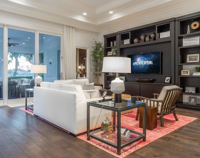 Best spectacular water and golf views in Old Palm from this on Old Palm Golf Club in Florida - for sale on GolfHomes.com, golf home, golf lot