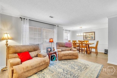 Classic all-brick home perfectly positioned on Hole 1 of the on Cherokee Rose Country Club in Georgia - for sale on GolfHomes.com, golf home, golf lot