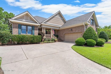 This custom-built all brick home is beautifully positioned along on Members Club At St. James Plantation in North Carolina - for sale on GolfHomes.com, golf home, golf lot