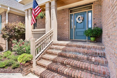 This custom-built all brick home is beautifully positioned along on Members Club At St. James Plantation in North Carolina - for sale on GolfHomes.com, golf home, golf lot