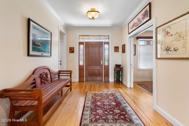 This custom-built all brick home is beautifully positioned along on Members Club At St. James Plantation in North Carolina - for sale on GolfHomes.com, golf home, golf lot