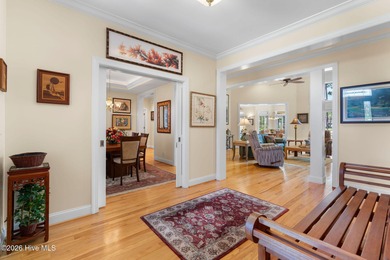 This custom-built all brick home is beautifully positioned along on Members Club At St. James Plantation in North Carolina - for sale on GolfHomes.com, golf home, golf lot