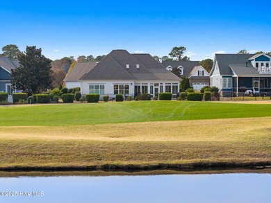 Modern luxury meets serene golf-course living in this immaculate on Members Club At St. James Plantation in North Carolina - for sale on GolfHomes.com, golf home, golf lot