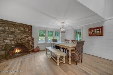 Gorgeous fully renovated farmhouse on over one acre fronting the on Buck Hill Golf Club  in Pennsylvania - for sale on GolfHomes.com, golf home, golf lot