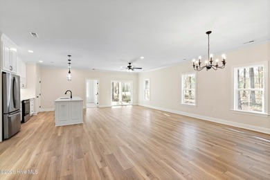 Not all new construction feels the same-and this one proves it on River Landing Golf Course in North Carolina - for sale on GolfHomes.com, golf home, golf lot