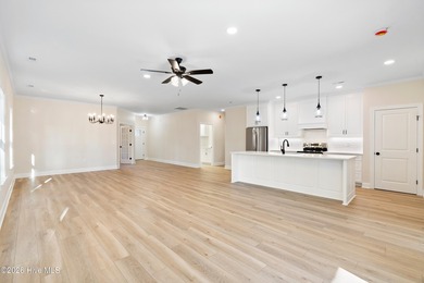 Not all new construction feels the same-and this one proves it on River Landing Golf Course in North Carolina - for sale on GolfHomes.com, golf home, golf lot