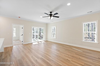 Not all new construction feels the same-and this one proves it on River Landing Golf Course in North Carolina - for sale on GolfHomes.com, golf home, golf lot