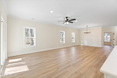 Not all new construction feels the same-and this one proves it on River Landing Golf Course in North Carolina - for sale on GolfHomes.com, golf home, golf lot