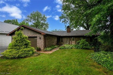 Look no further than this exceptional brick and wood ranch home on Turkeyfoot Lake Golf Links in Ohio - for sale on GolfHomes.com, golf home, golf lot