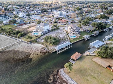 For buyers searching nationwide for true Florida waterfront with on Tiger Point Golf and Country Club in Florida - for sale on GolfHomes.com, golf home, golf lot