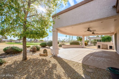 A favorite Del Webb home, the Palo Verde, located on a cul de on Desert Springs Golf Course in Arizona - for sale on GolfHomes.com, golf home, golf lot