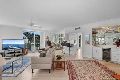 This stunning Oceanfront 3-bedroom, 2.5-bath end unit condo on Island Dunes Country Club in Florida - for sale on GolfHomes.com, golf home, golf lot