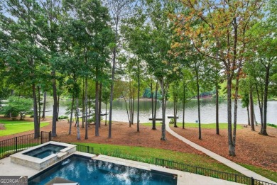 Welcome to your dream home, where timeless European charm meets on Reynolds Lake Oconee - The Landing in Georgia - for sale on GolfHomes.com, golf home, golf lot
