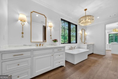 Welcome to your dream home, where timeless European charm meets on Reynolds Lake Oconee - The Landing in Georgia - for sale on GolfHomes.com, golf home, golf lot
