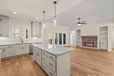 This stunning, brand-new home is officially complete, move-in on Fairfield Plantation Golf and Country Club in Georgia - for sale on GolfHomes.com, golf home, golf lot