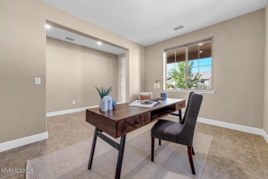 Enjoy breathtaking mountain and valley views from this on Somersett Country Club in Nevada - for sale on GolfHomes.com, golf home, golf lot