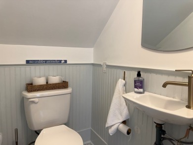 SEAS THE BAY! Coastal beach cottage, originally built in 1920 on Bay Creek Golf Club in Virginia - for sale on GolfHomes.com, golf home, golf lot