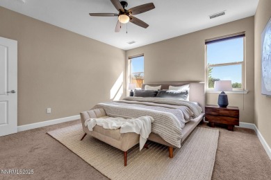 Enjoy breathtaking mountain and valley views from this on Somersett Country Club in Nevada - for sale on GolfHomes.com, golf home, golf lot