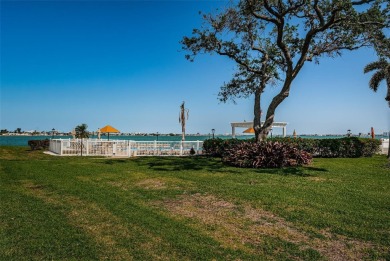 Tastefully remodeled in 2022 with high-end finishes, this ground on Isla Del Sol Yacht and Country Club in Florida - for sale on GolfHomes.com, golf home, golf lot