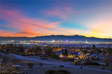 Guard gated with stunning Strip and mountain views! Boasting on Tuscany Golf Club in Nevada - for sale on GolfHomes.com, golf home, golf lot