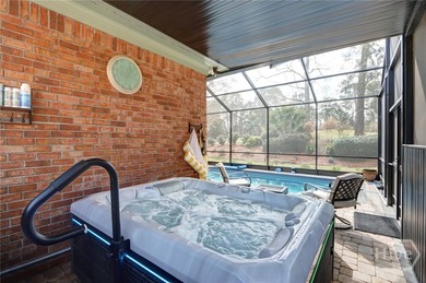 Sweeping Golf Course Views, new Screened-in Pool & Jacuzzi on Southbridge Golf Club in Georgia - for sale on GolfHomes.com, golf home, golf lot