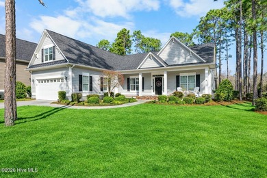 This stunning modern Low Country-style home is perfectly on Members Club At St. James Plantation in North Carolina - for sale on GolfHomes.com, golf home, golf lot