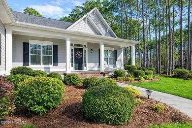 This stunning modern Low Country-style home is perfectly on Members Club At St. James Plantation in North Carolina - for sale on GolfHomes.com, golf home, golf lot