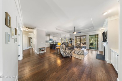 This stunning modern Low Country-style home is perfectly on Members Club At St. James Plantation in North Carolina - for sale on GolfHomes.com, golf home, golf lot