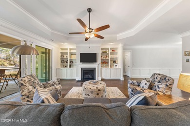 This stunning modern Low Country-style home is perfectly on Members Club At St. James Plantation in North Carolina - for sale on GolfHomes.com, golf home, golf lot