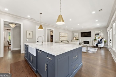 A Legacy of Design and Function! The renovation of 6815 Berkley on Polo Golf and Country Club in Georgia - for sale on GolfHomes.com, golf home, golf lot