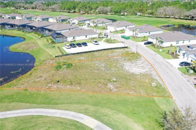 Oversized 13K square foot lot overlooking a small pond & sits on on Copperhead Golf Club in Florida - for sale on GolfHomes.com, golf home, golf lot