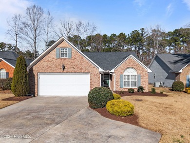 Enjoy easy living in this 2-bedroom, 2-bath patio home located on Cypress Landing Golf Club in North Carolina - for sale on GolfHomes.com, golf home, golf lot